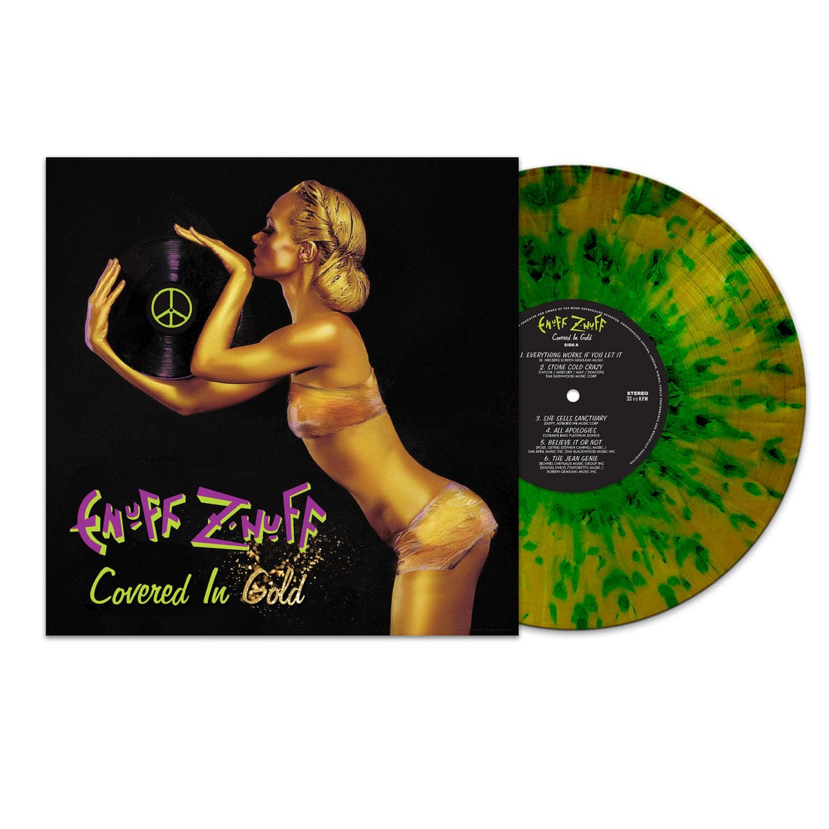 ENUFF Z'NUFF - Covered In Gold Vinyl