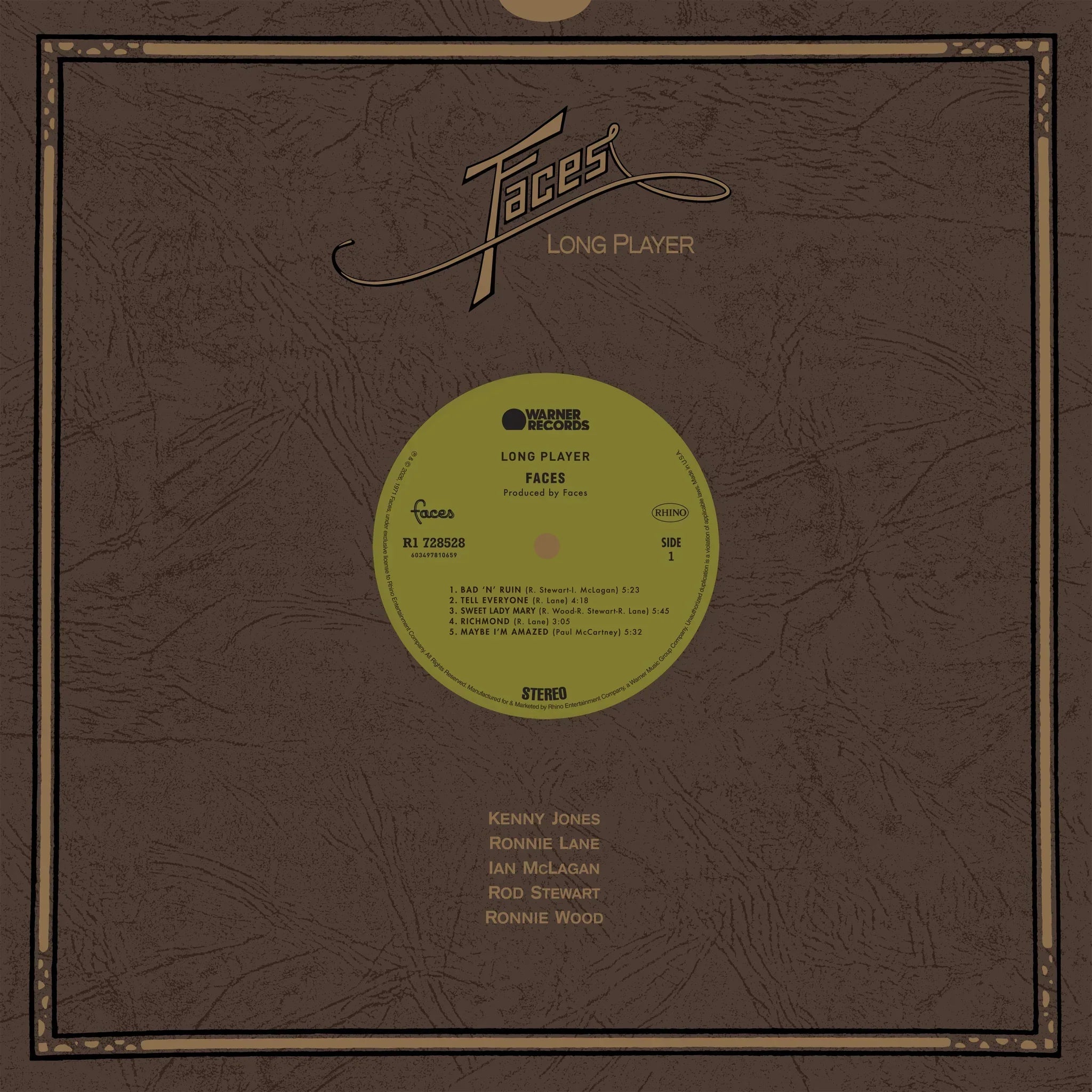 LP - Faces - Long Player (SYEOR 2026)