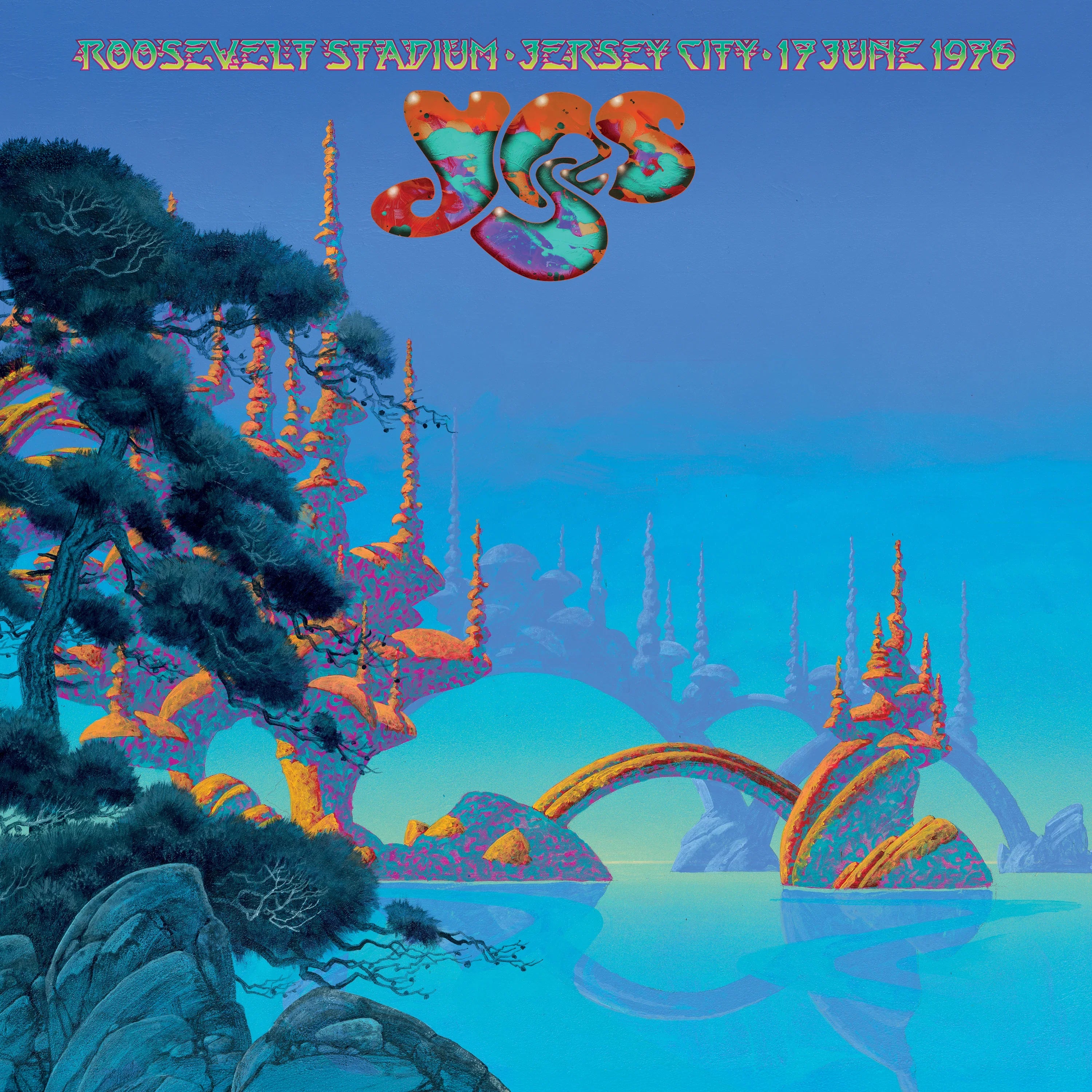 3LP - Yes - Roosevelt Stadium, Jersey City, NJ, 17 June 1976