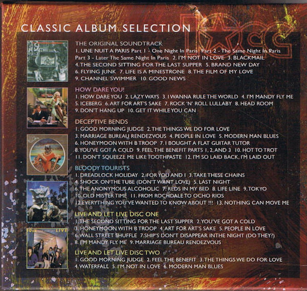 USED 5CD - 10cc – Classic Album Selection