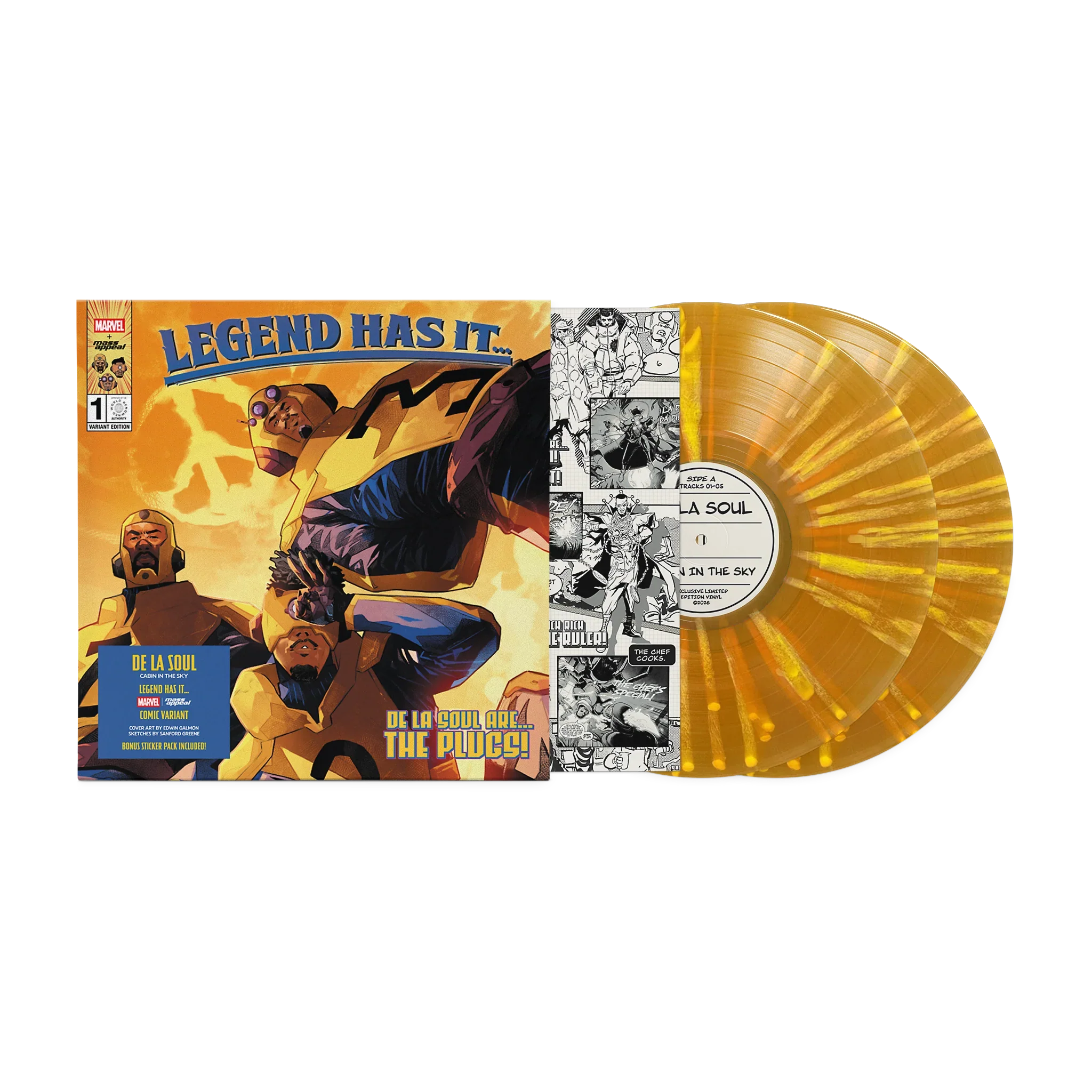 2LP - De LA Soul - Cabin In The Sky (Marvel Variant)