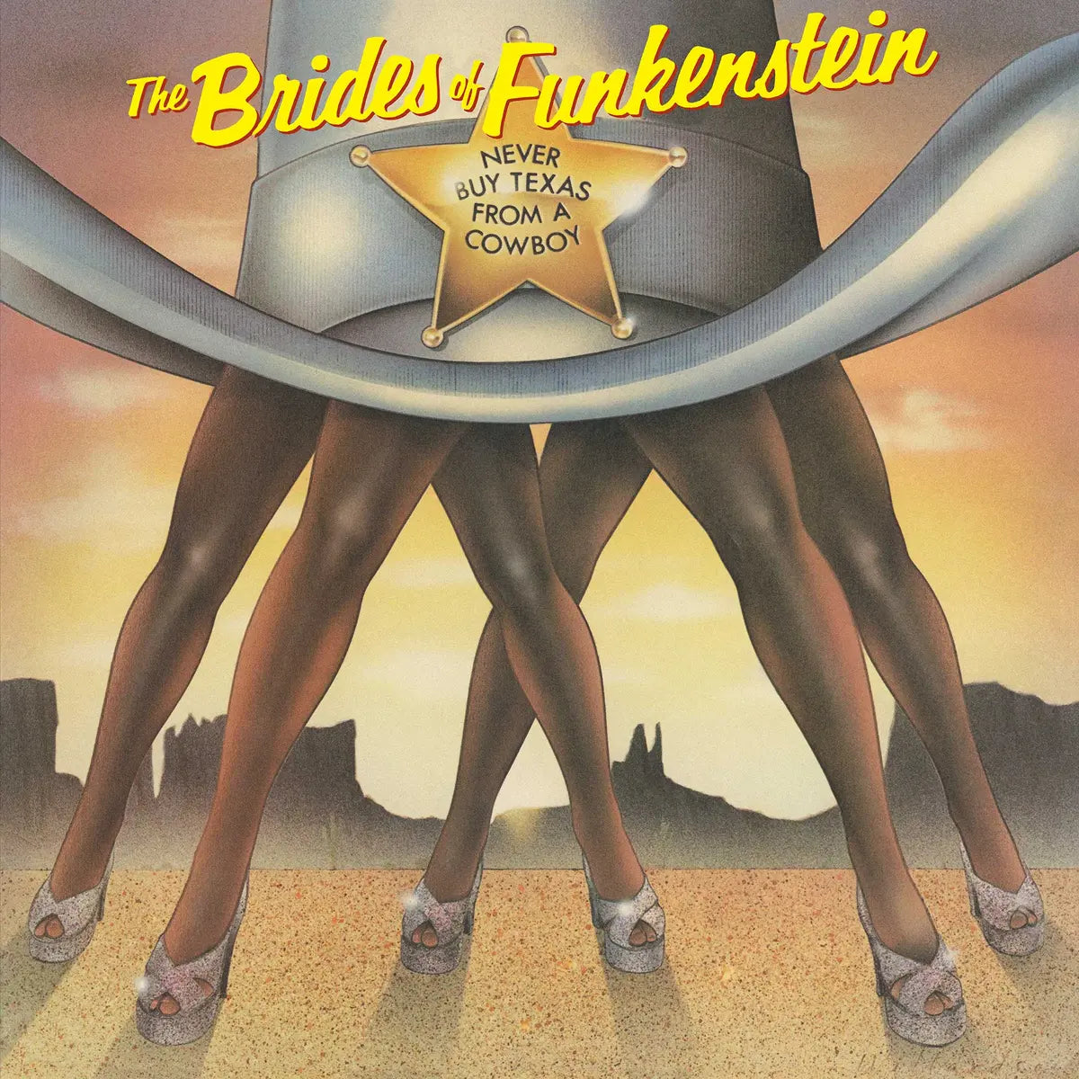 LP - The Brides of Funkenstein - Never Buy Texas From A Cowboy