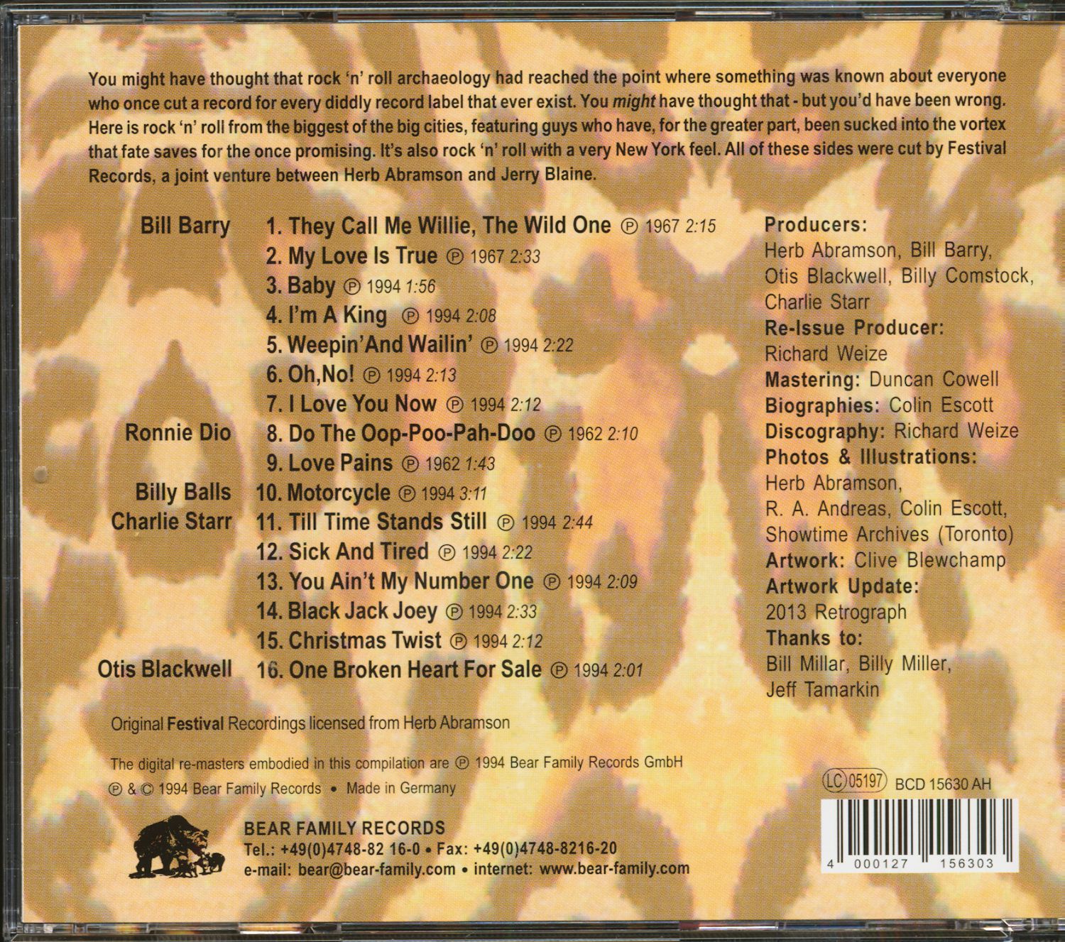 USED CD - That'll Flat ... Git It! Vol. 4: Rockabilly From The Vaults Of Festival Records