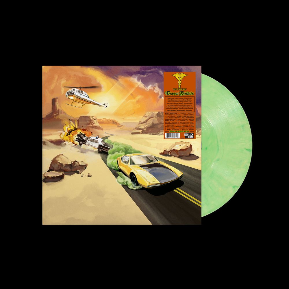 LP -  Various Artists - Jazz Dispensary: Green Bullets