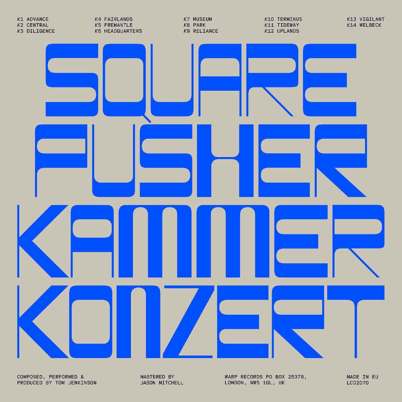 2LP - Squarepusher - Kammerkonzert