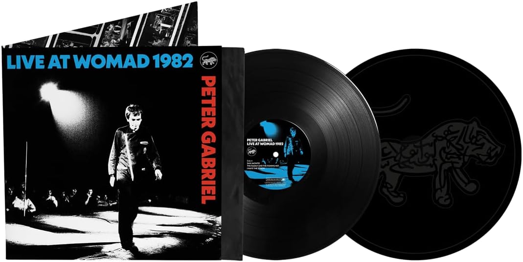 LP - Peter Gabriel - Live At WOMAD 1982