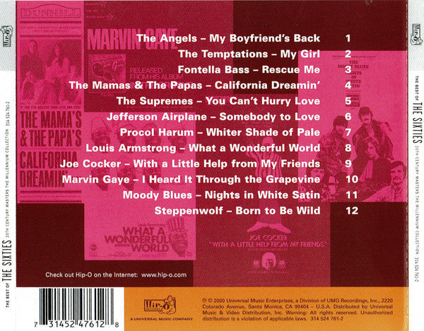 USED CD - Various – The Best Of The Sixties