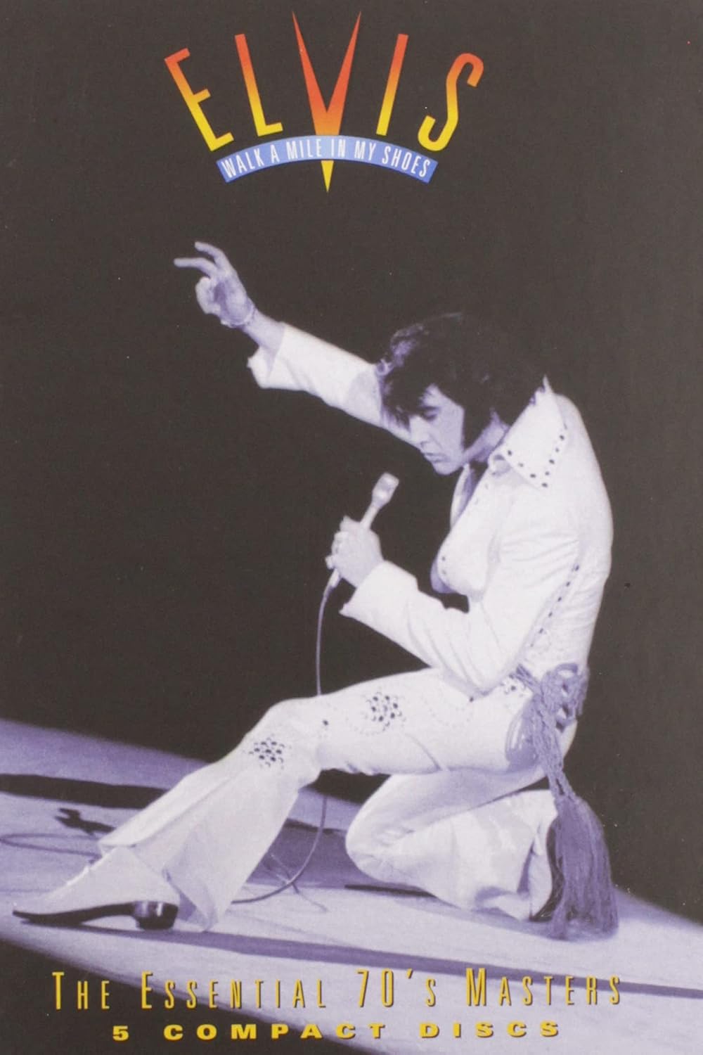 USED 5CD - Elvis Presley -  Walk A Mile In My Shoes - The Essential 70s Masters