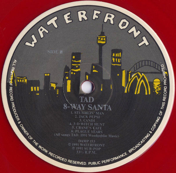 Tad - 8-Way Santa (VG+/VG+) Vinyl