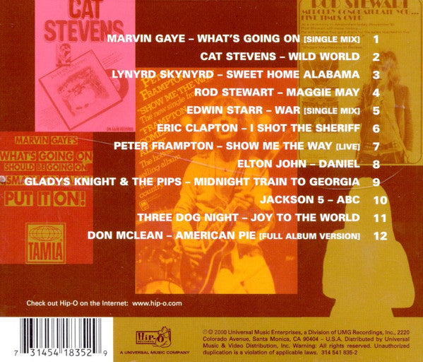 USED CD - Various – The Best Of The Seventies