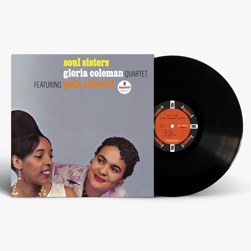 LP - Gloria Coleman Quartet -  Soul Sisters (Verve By Request Series)