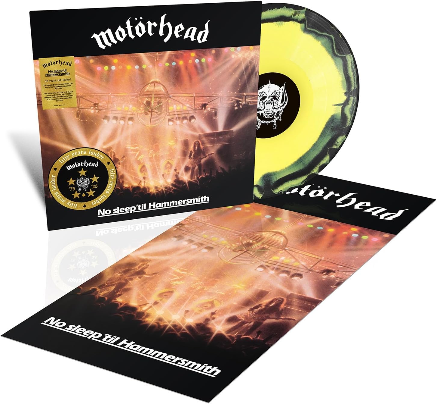 LP - Motorhead - No Sleep 'Til Hammersmith