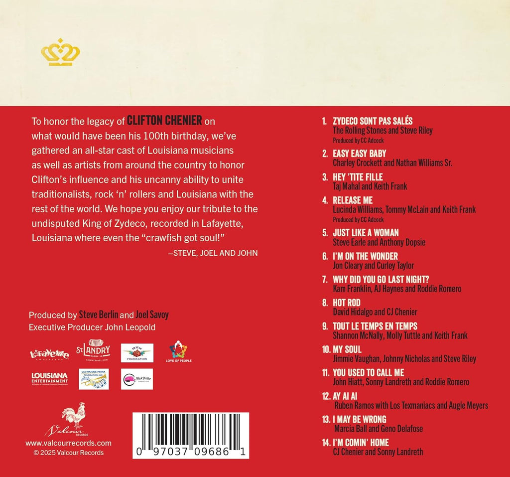 LP - Various - Tribute To The King Of Zydeco