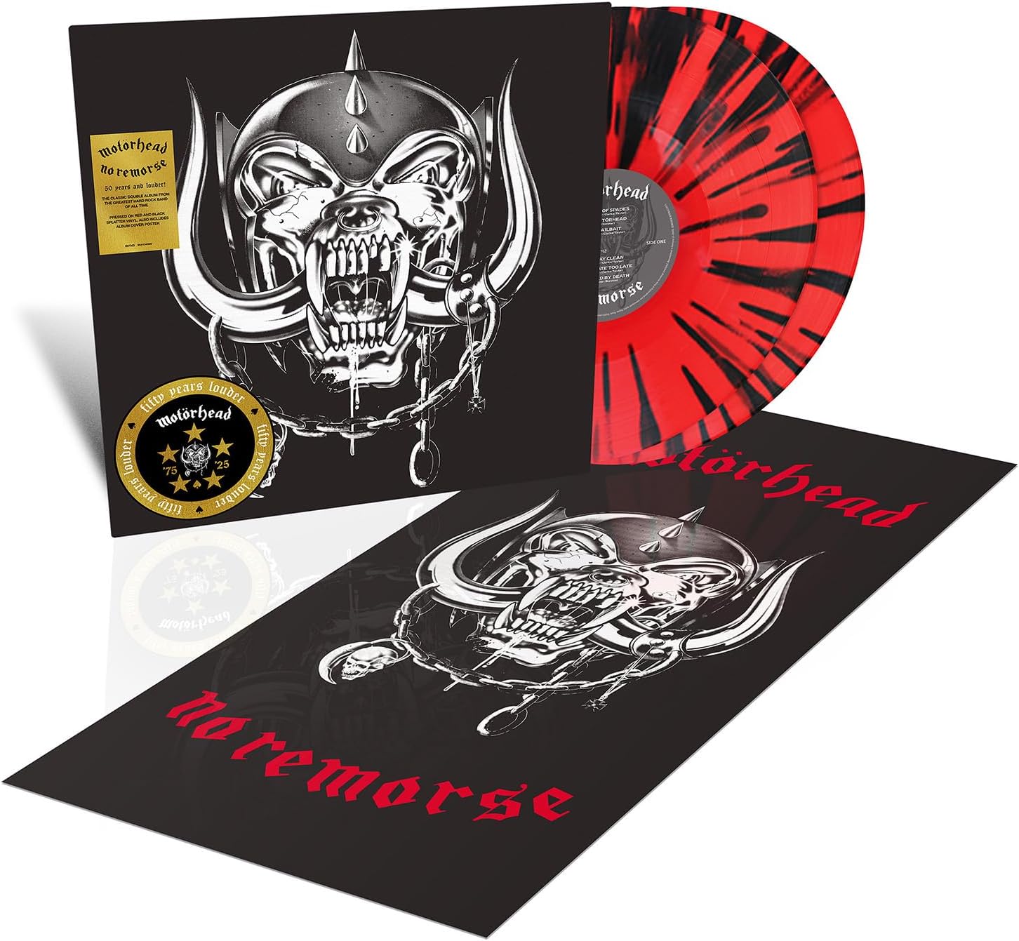 2LP - Motorhead - No Remorse (50th)