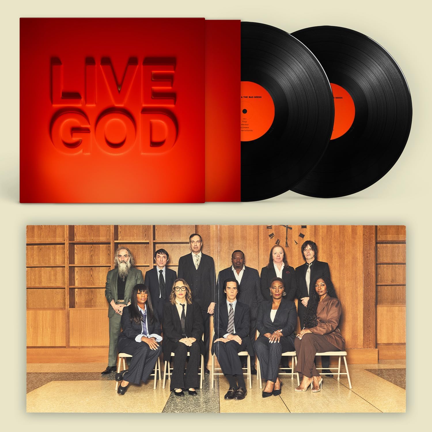 2LP - Nick Cave & The Bad Seeds - Live God (In-Store ONLY)