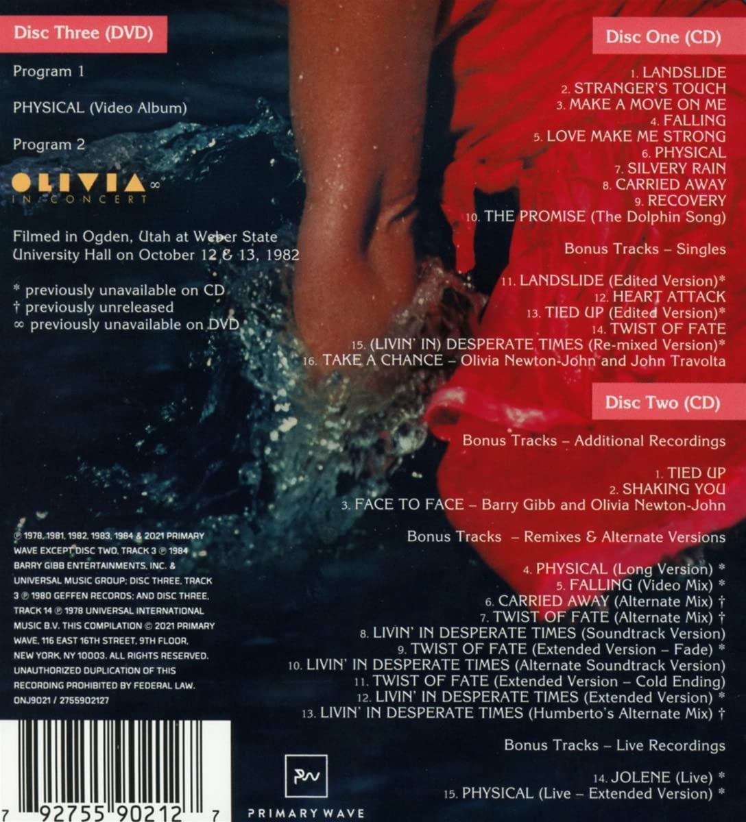 Olivia Newton-John - Physical - LP