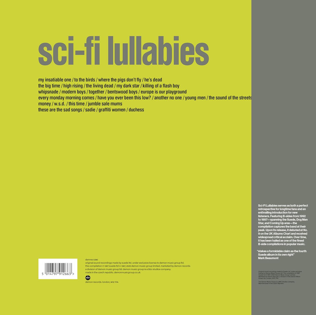3LP - Suede - Sci-Fi Lullabies
