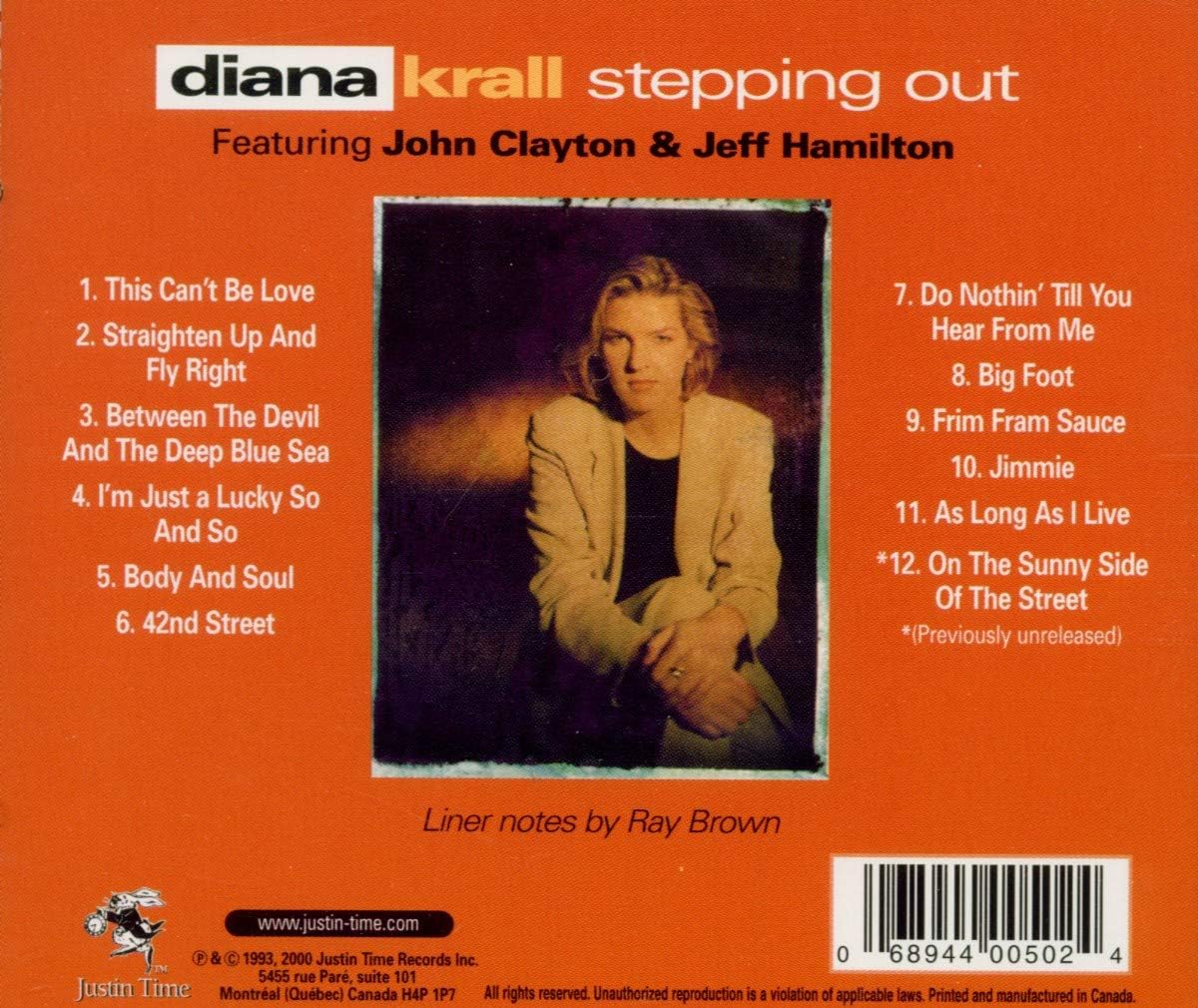 USED CD - Diana Krall – Stepping Out