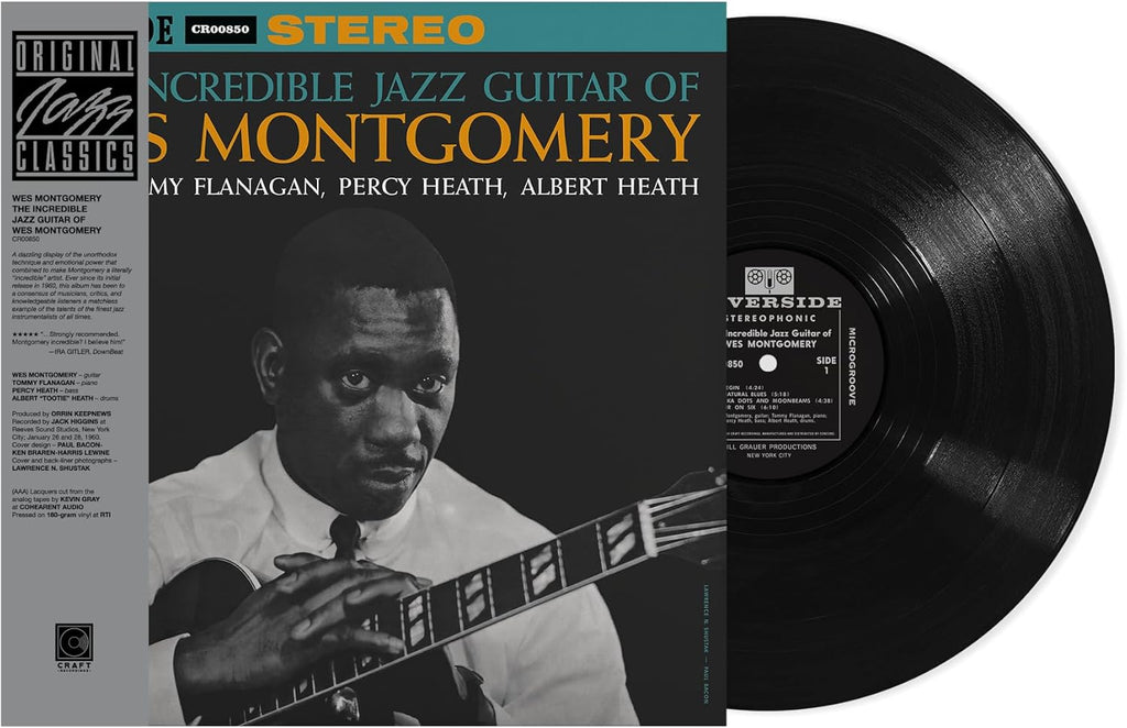 LP - Wes Montgomery - The Incredible Jazz Guitar Of Wes Montgomery (Original Jazz Classics)