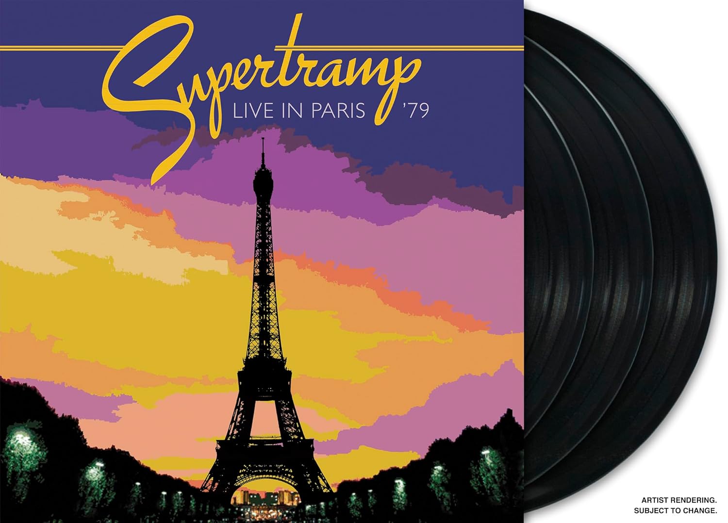 2LP - Supertramp -  Live In Paris 1979