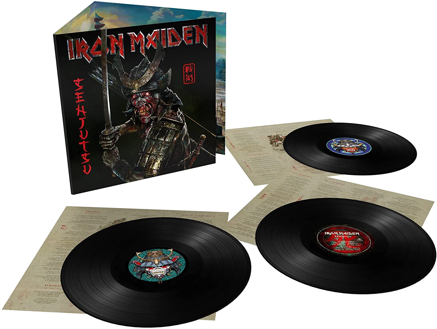 3LP - Iron Maiden - Senjutsu