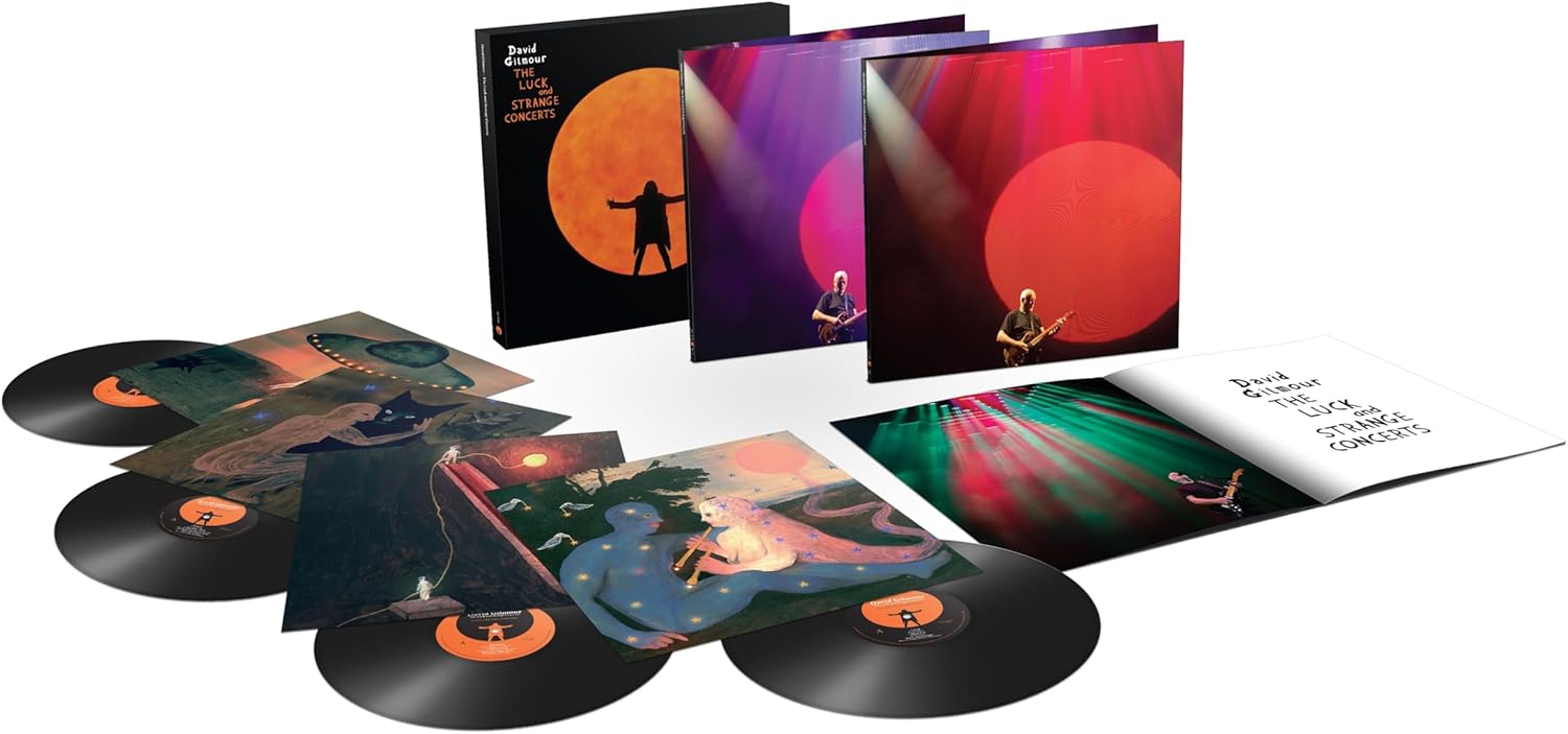 4LP - David Gilmour - The Luck and Strange Concerts