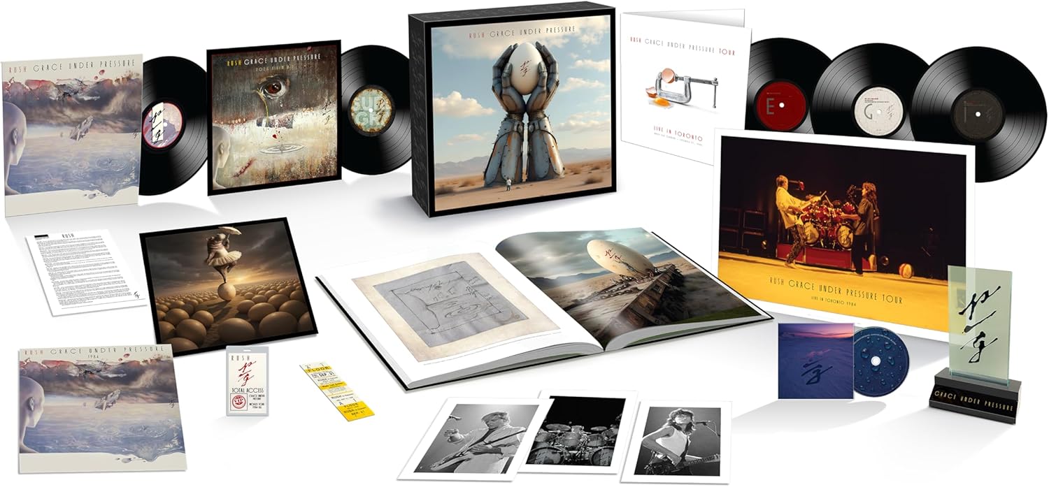5LP/BluRay - Rush - Grace Under Pressure (Anniversary Edition)