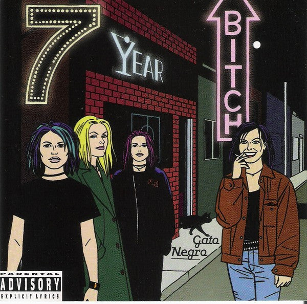 USED CD - 7 Year Bitch – Gato Negro
