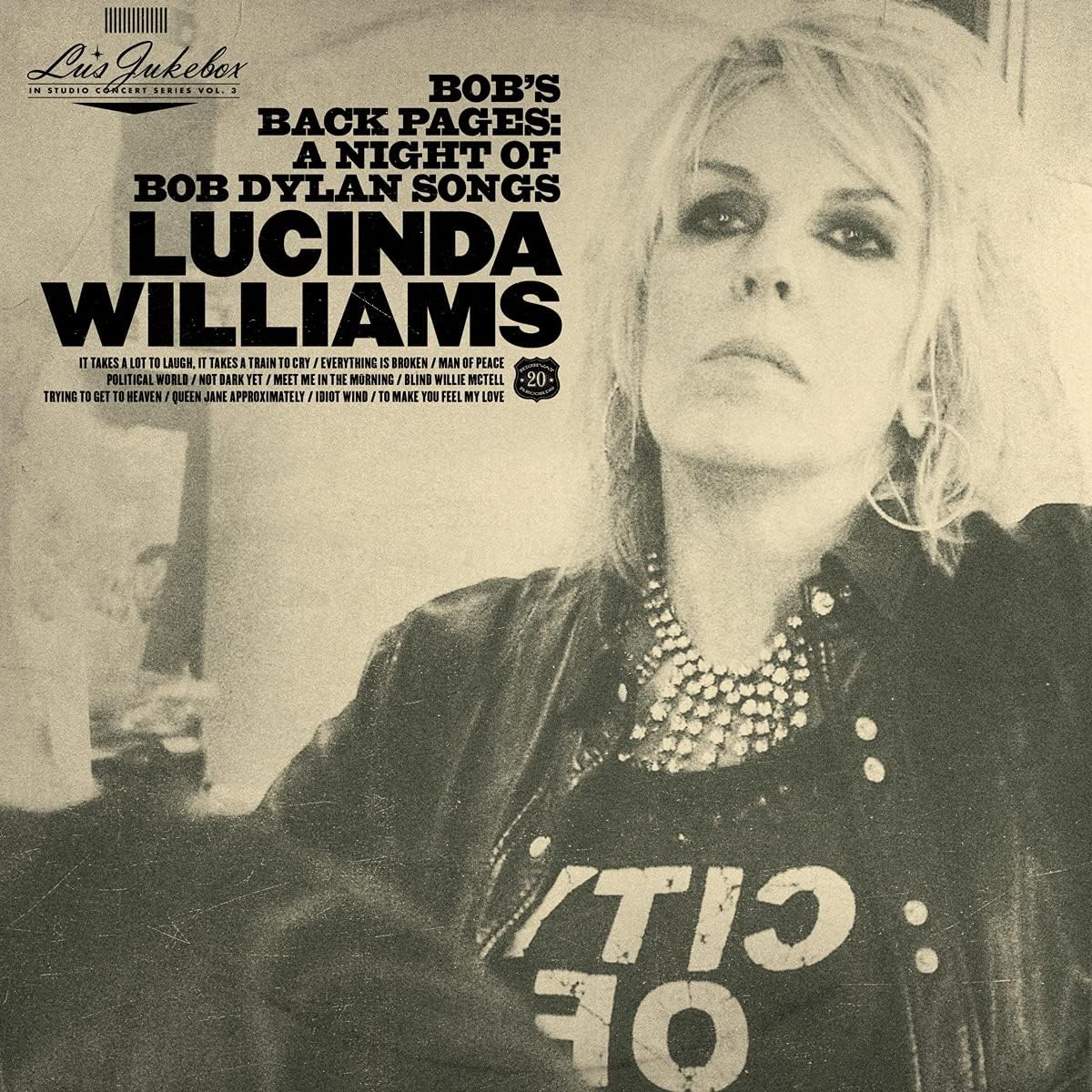 LP - Lucinda Williams -  Lu's Jukebox Vol. 3: Bob's Back Pages: A Night Of Bob Dylan Songs