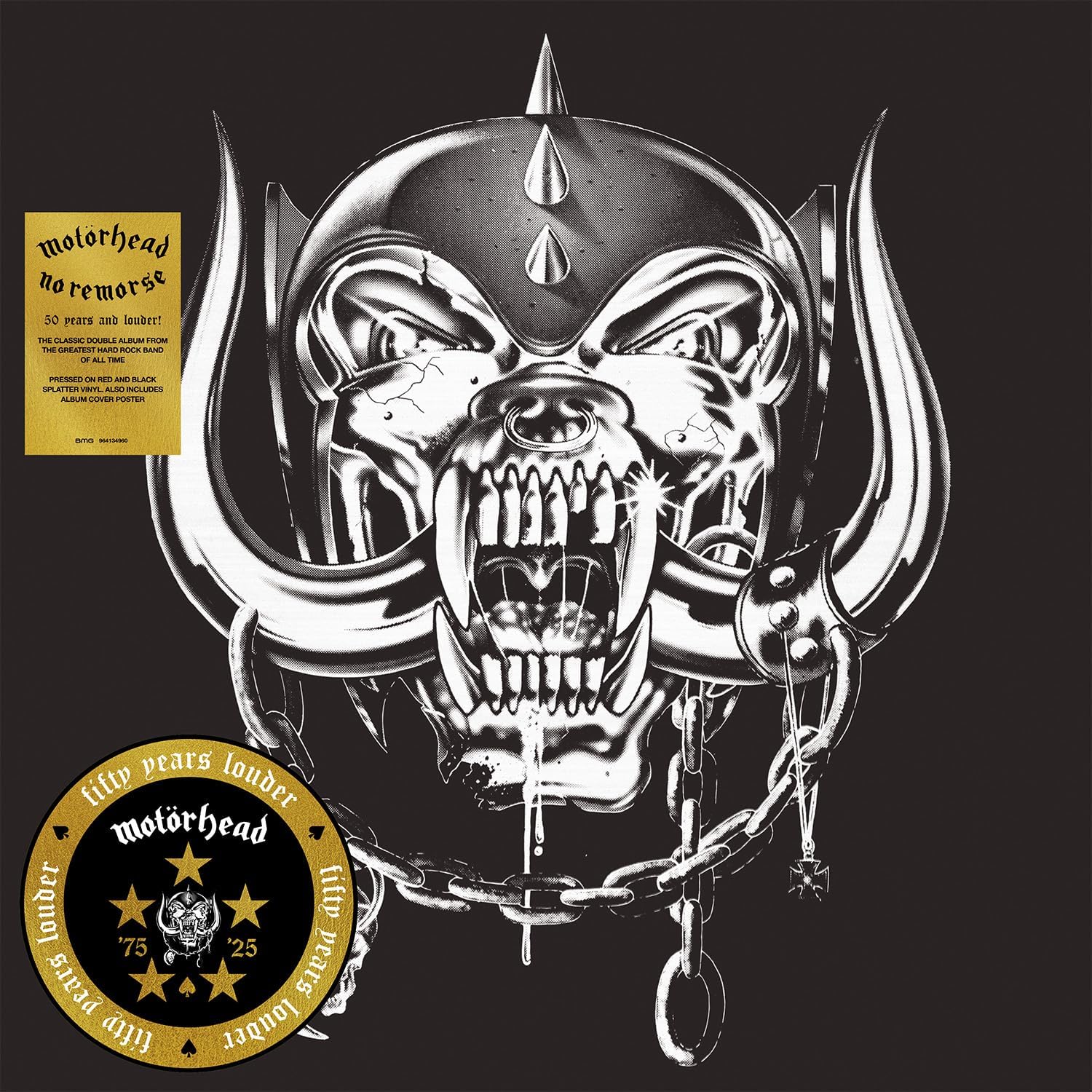 2LP - Motorhead - No Remorse (50th)