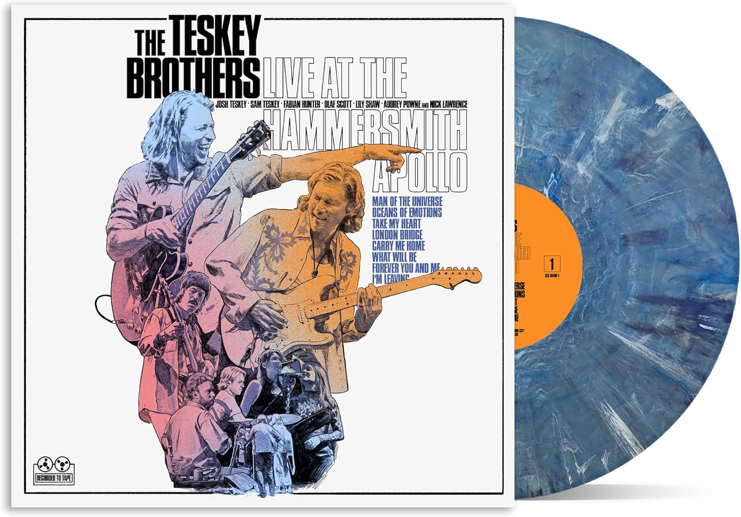 LP - The Teskey Brothers -  Live At The Hammersmith Apollo