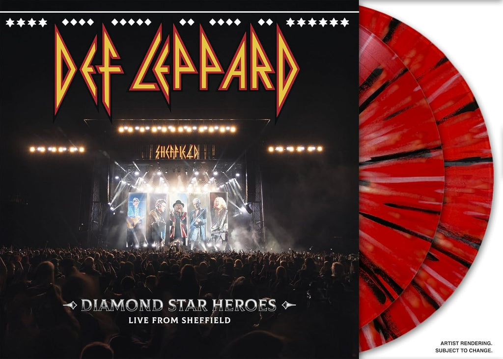 2LP - Def Leppard - Diamond Star Heroes Live from Sheffield