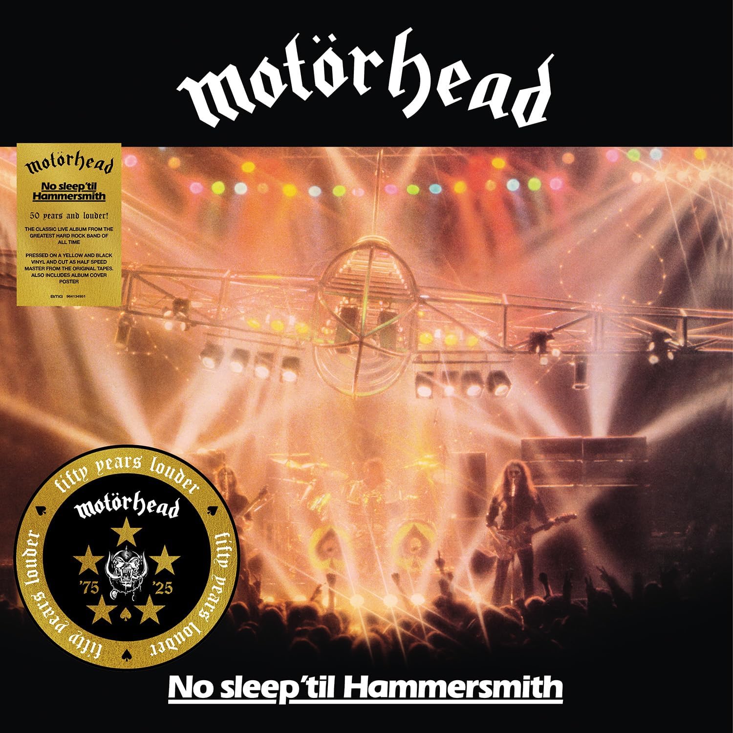 LP - Motorhead - No Sleep 'Til Hammersmith