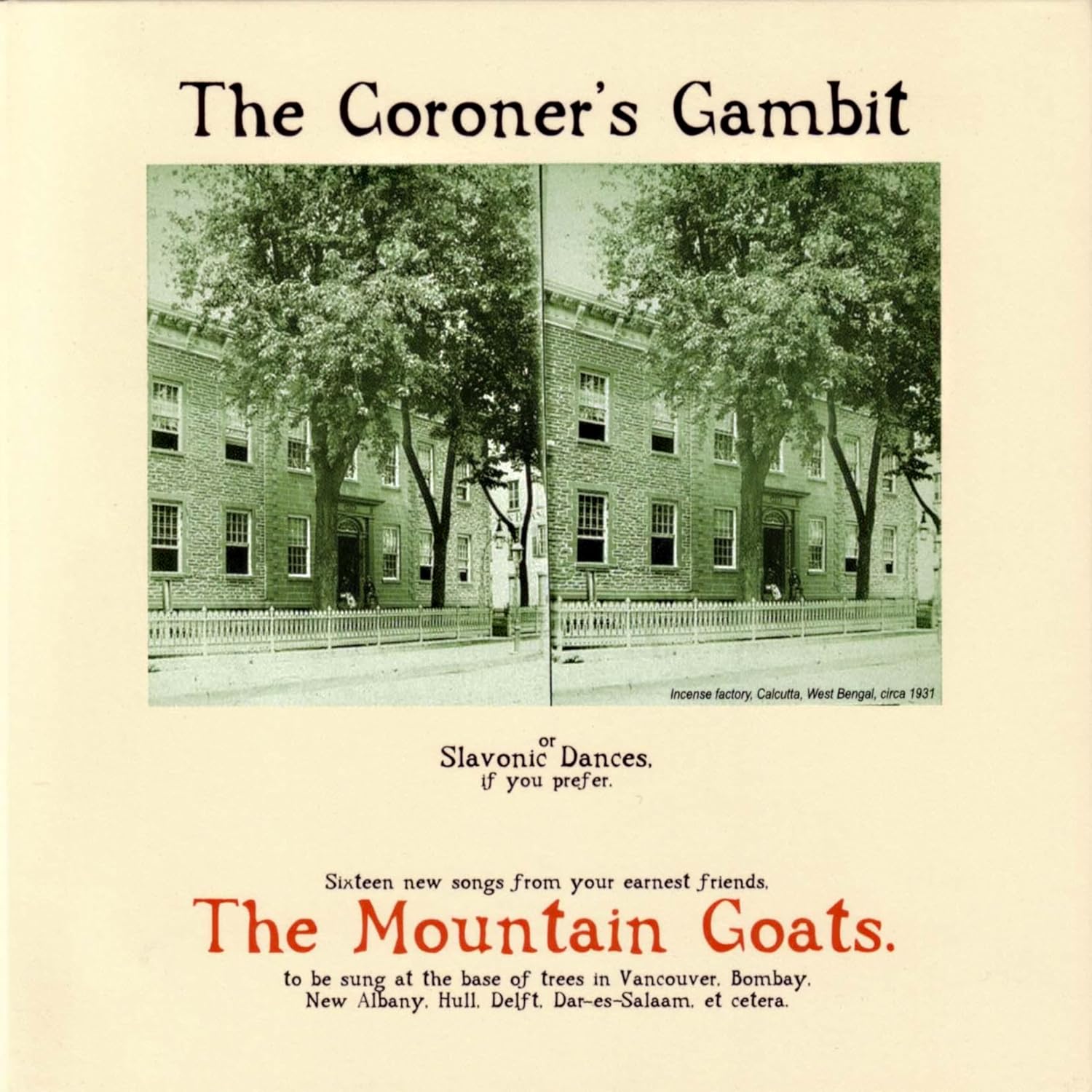 LP - Mountain Goats - Coroner's Gambit