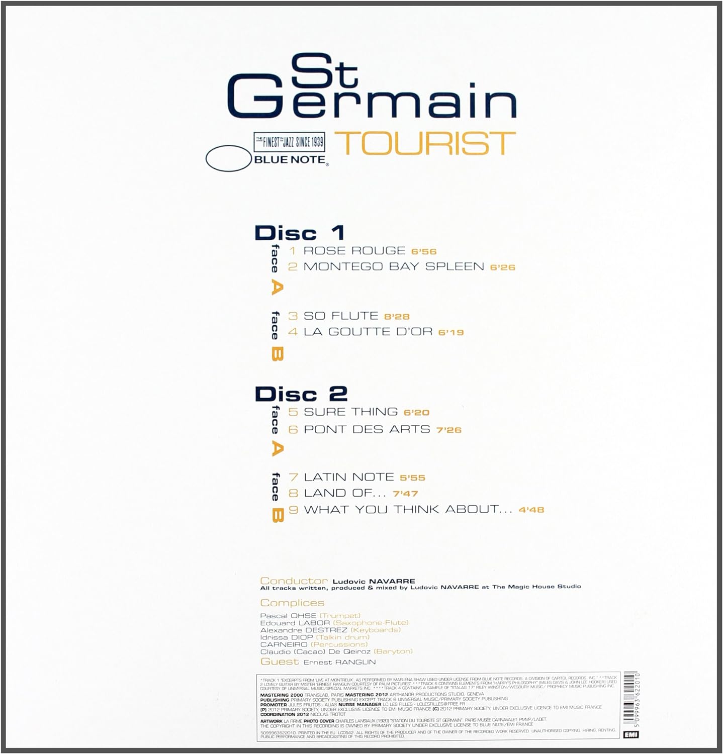 2LP - St Germain - Tourist