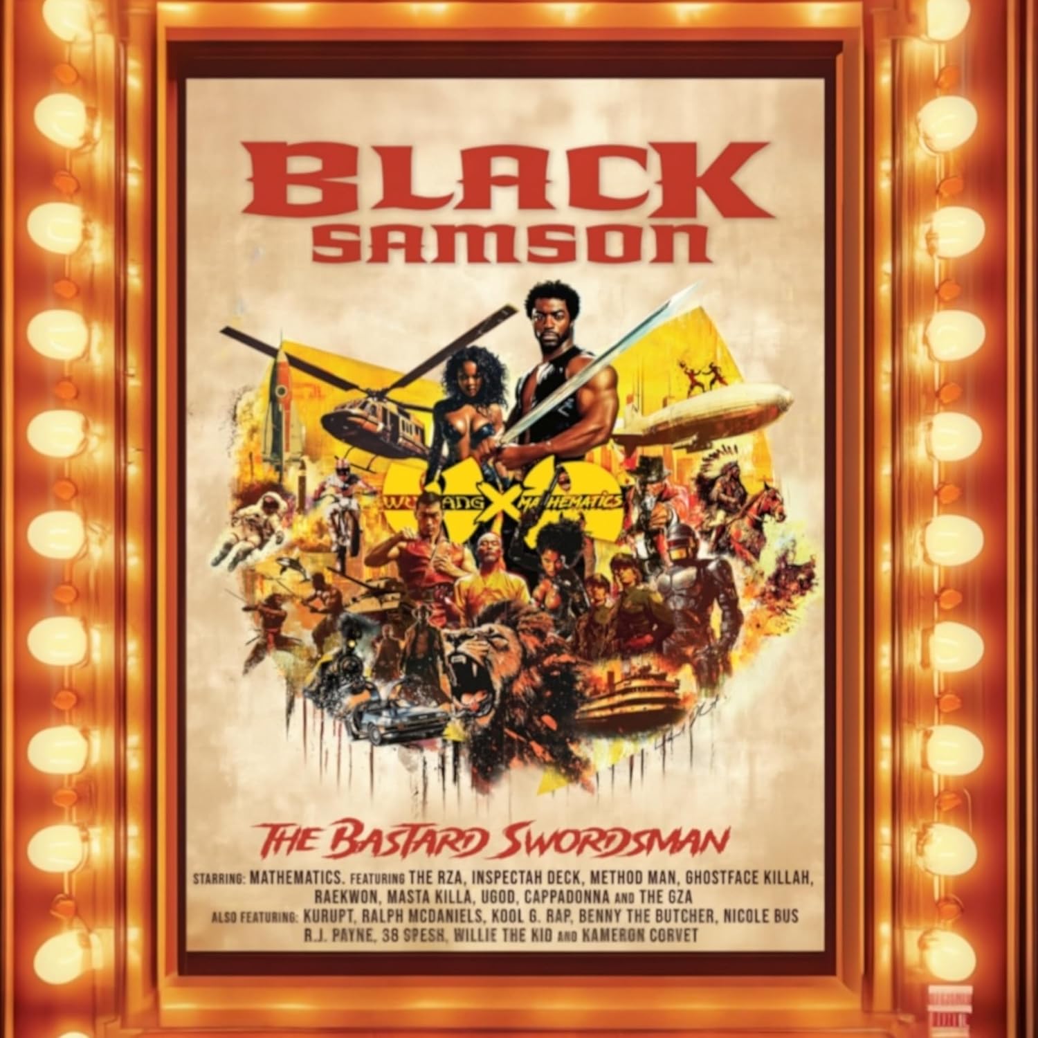 LP - Wu-Tang and Mathematics - Black Samson, The Bastard Swordsman