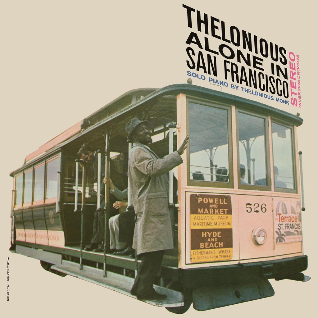 LP - Thelonious Monk -  Thelonious Alone In San Francisco (Original Jazz Classics)