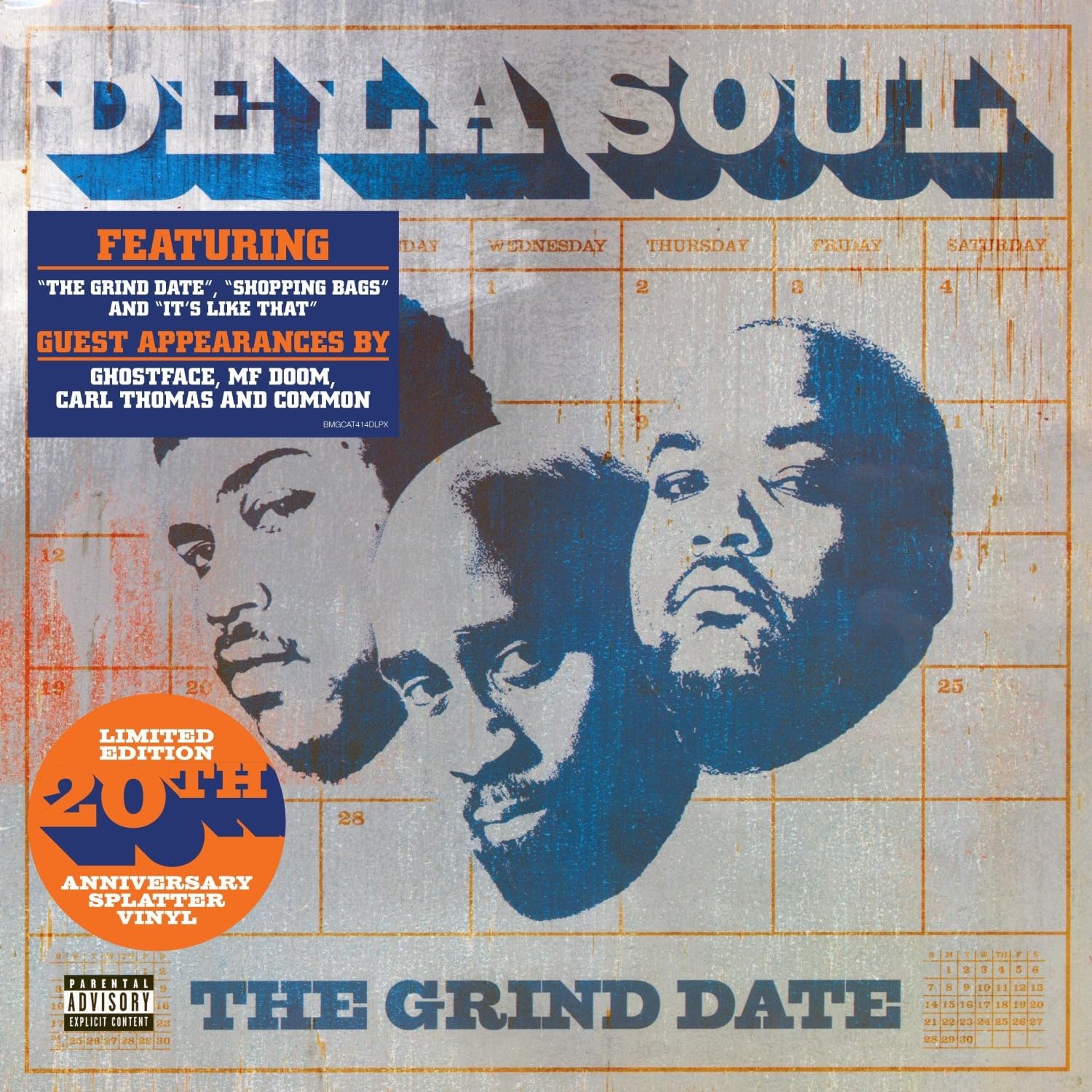 2LP - De La Soul -  The Grind Date (20th)
