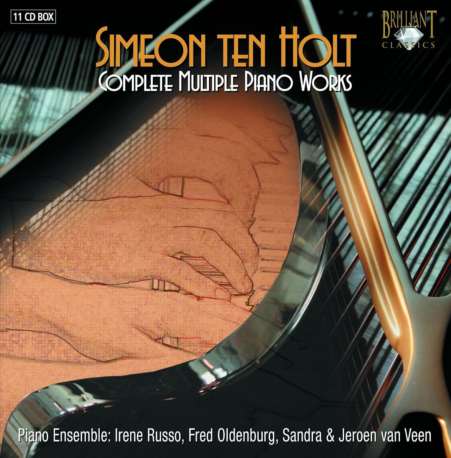 USED 11CD - Simeon Ten Holt - Complete Multiple Piano Works