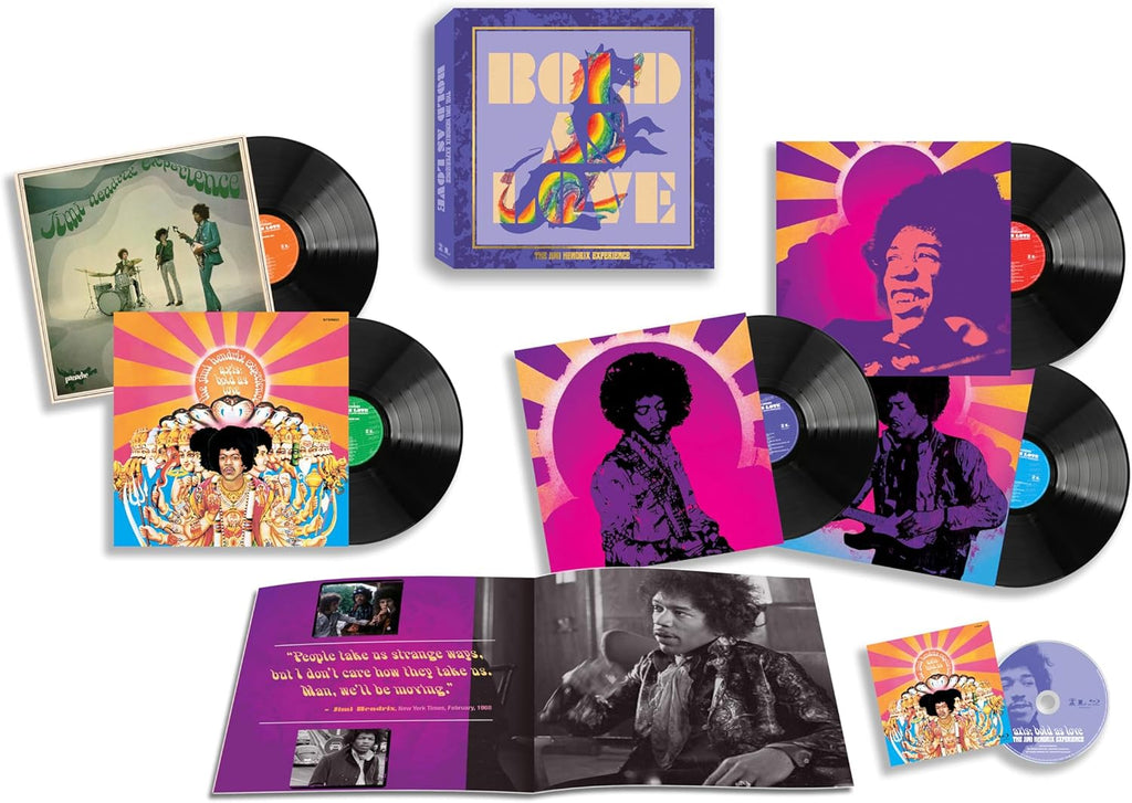 5LP / BluRay - Jimi Hendrix - Bold As Love