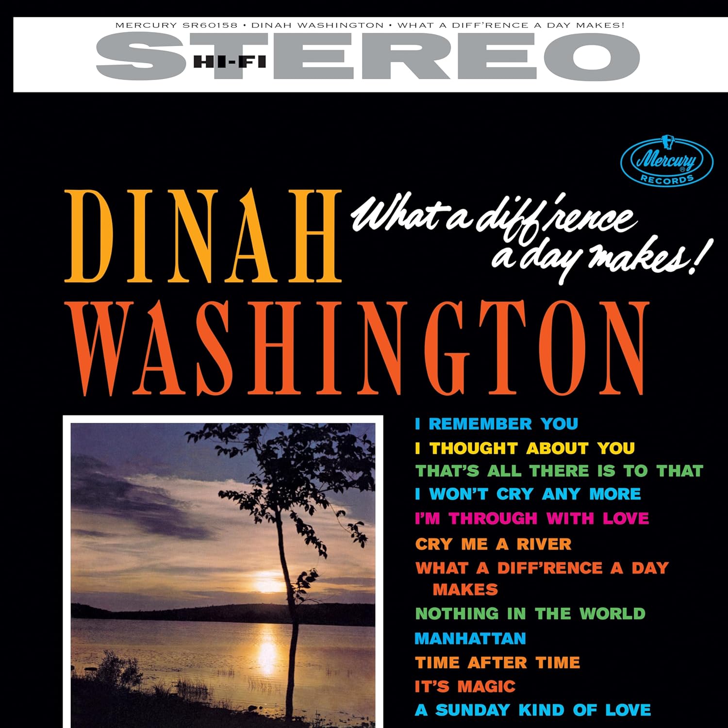 LP - Dinah Washington - What A Diff'rence A Day Makes (Verve Vault)
