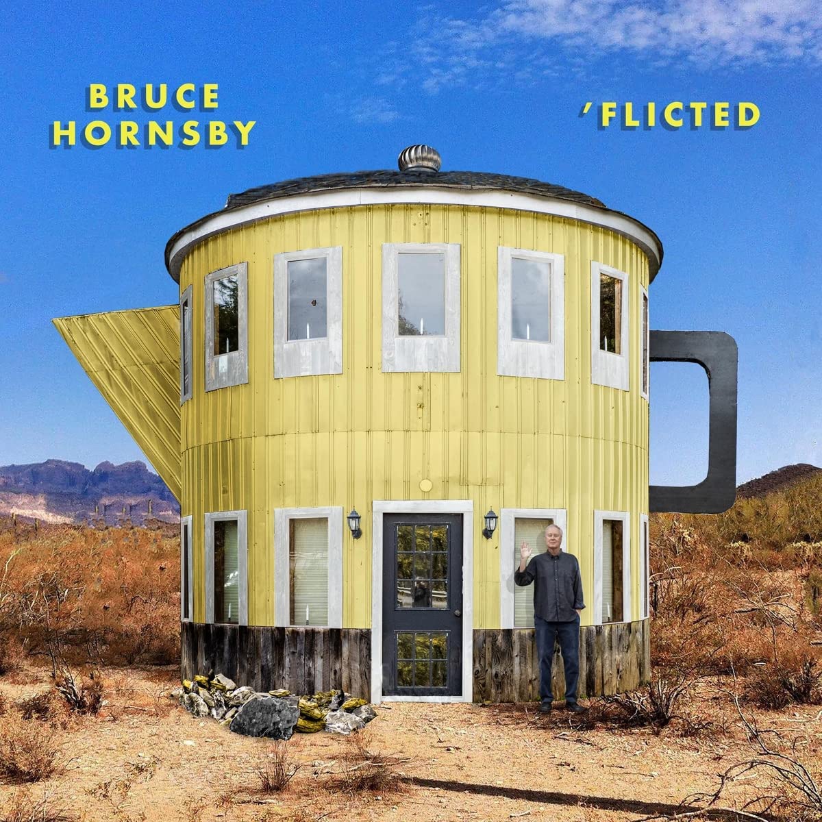 LP - Bruce Hornsby - 'Flicted