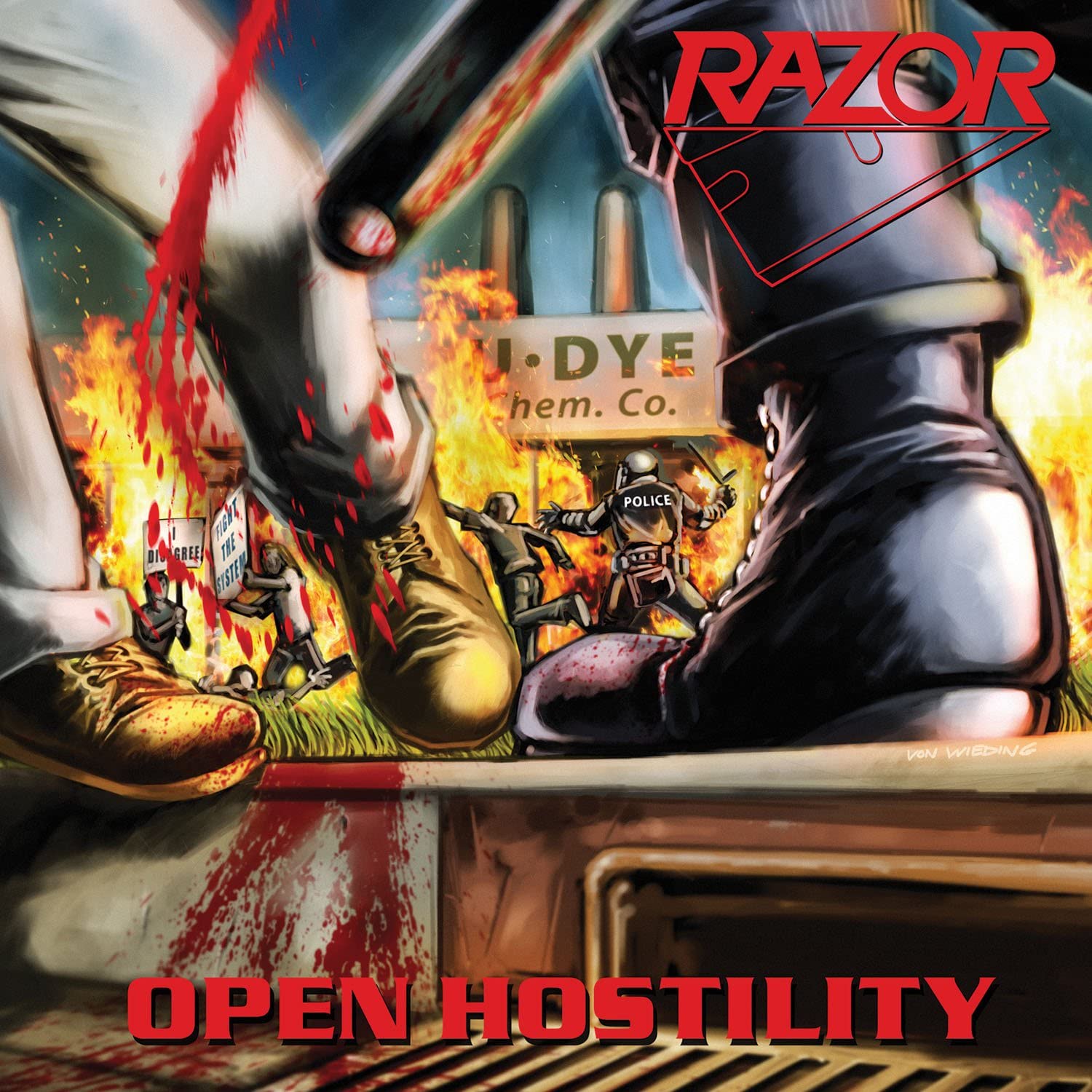LP - Razor - Open Hostility