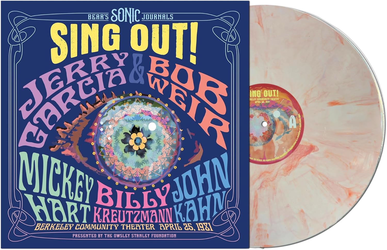 LP - Jerry Garcia & Bob Weir - Bear's Sonic Journals: Sing Out!