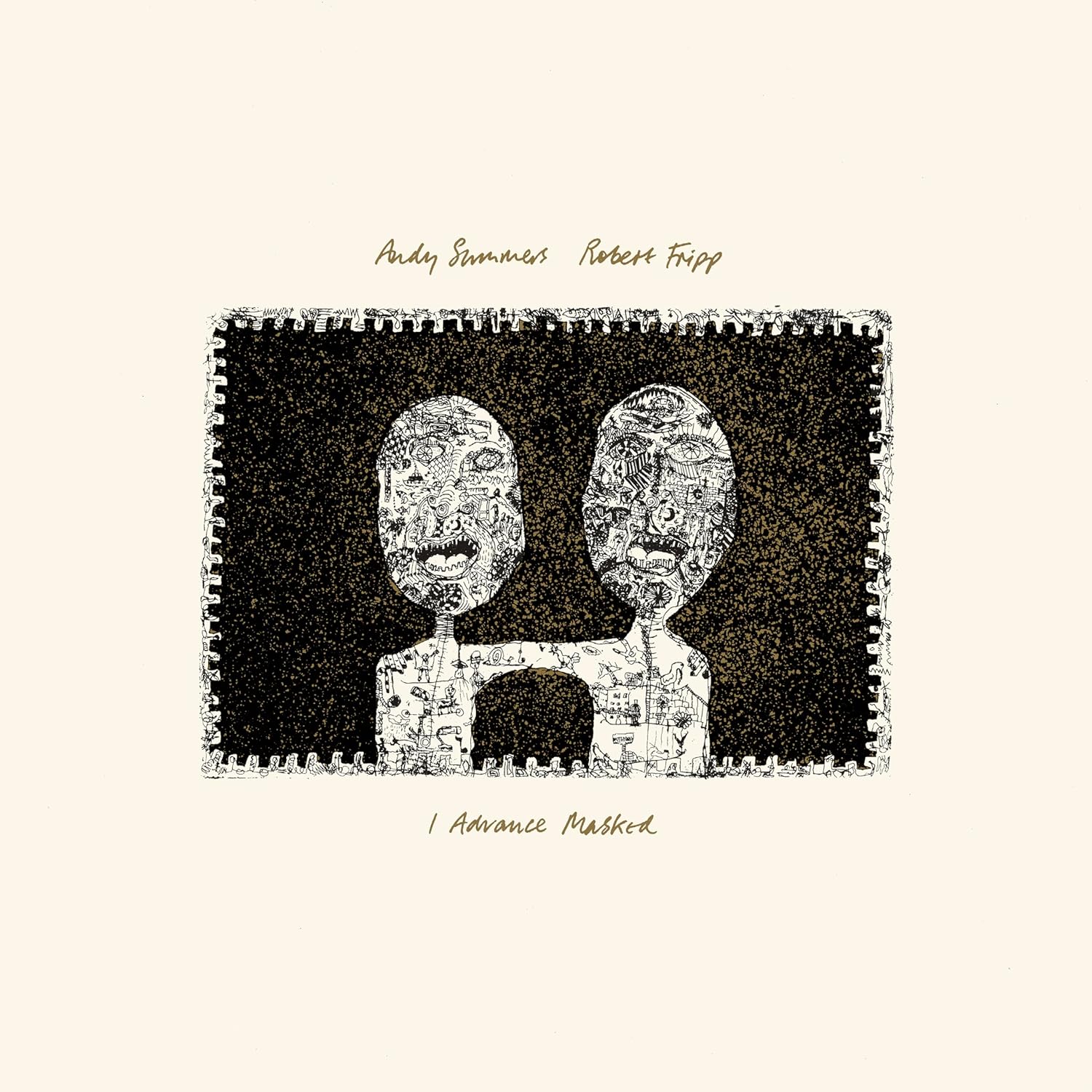 LP - Robert Fripp / Andy Summers - I Advance Masked