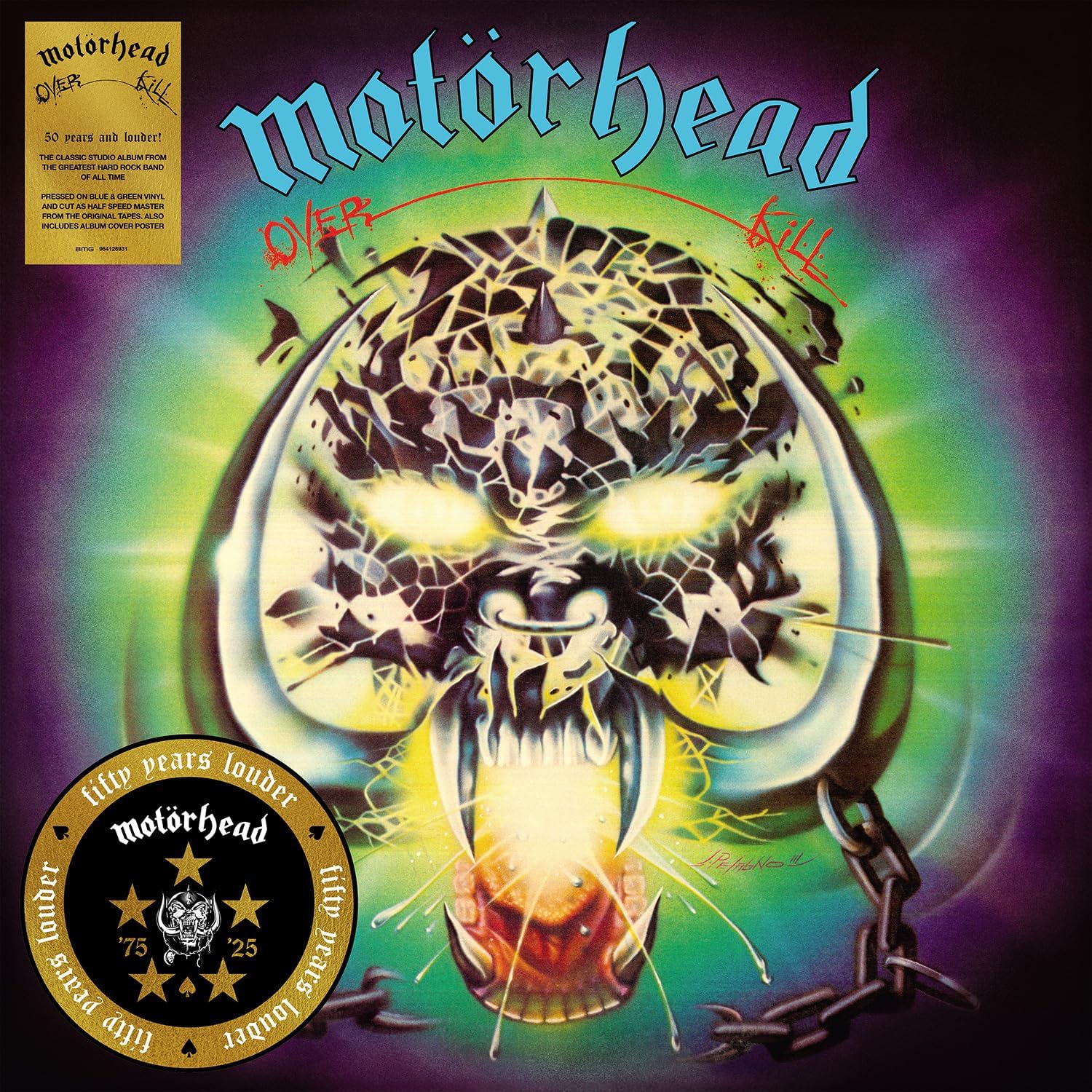 LP - Motorhead - Overkill (50th)