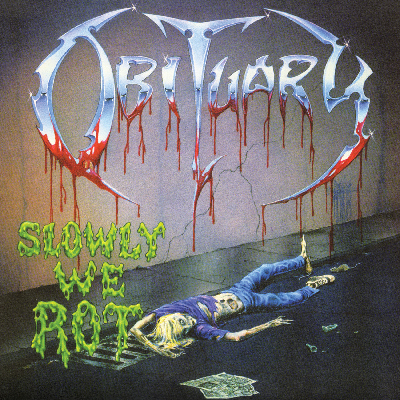LP - Obituary - Slowly We Rot