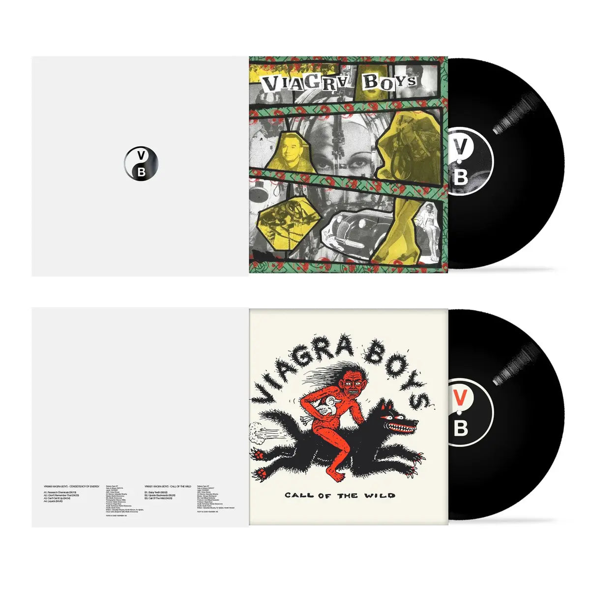 LP - Viagra Boys - Call Of The Wild / Consistency Of Energy