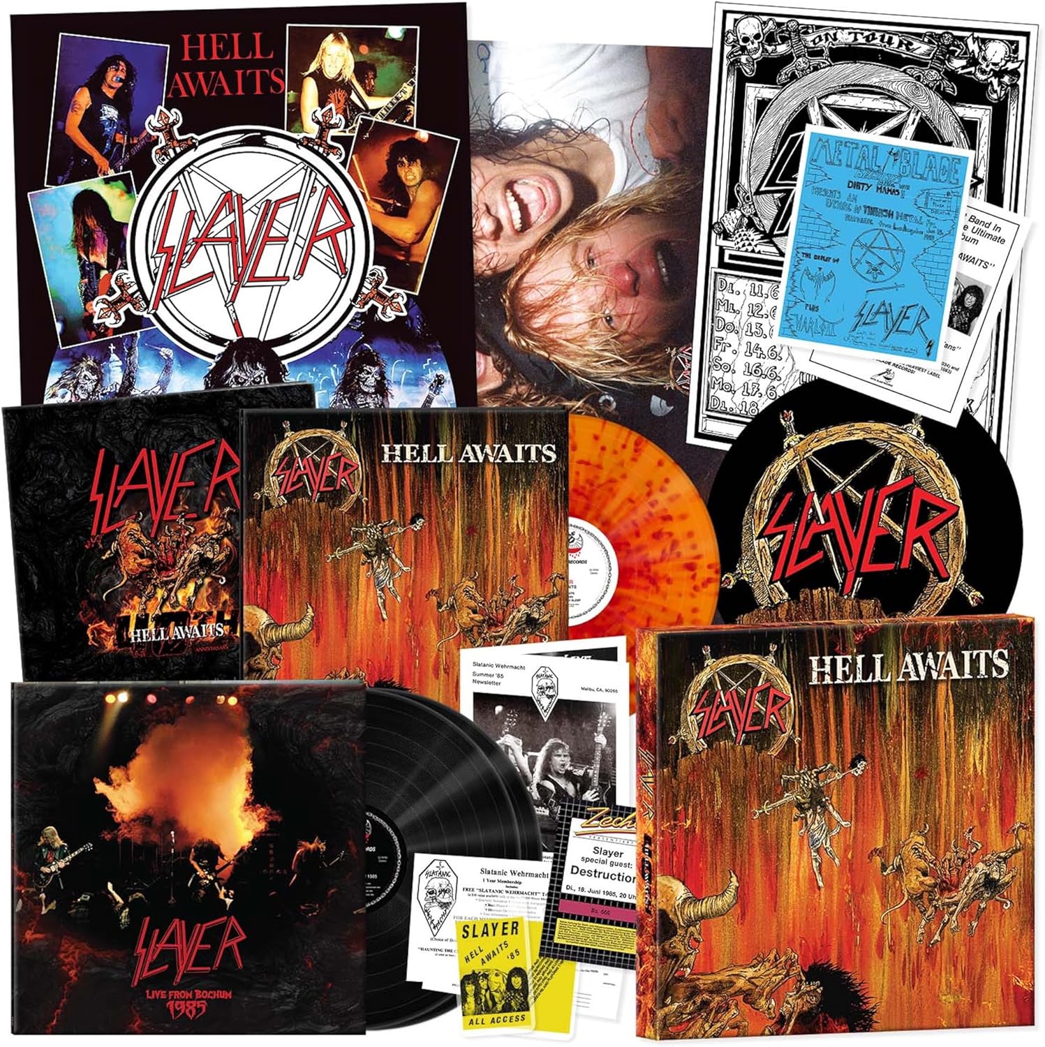 3LP - Slayer - Hell Awaits (40th)