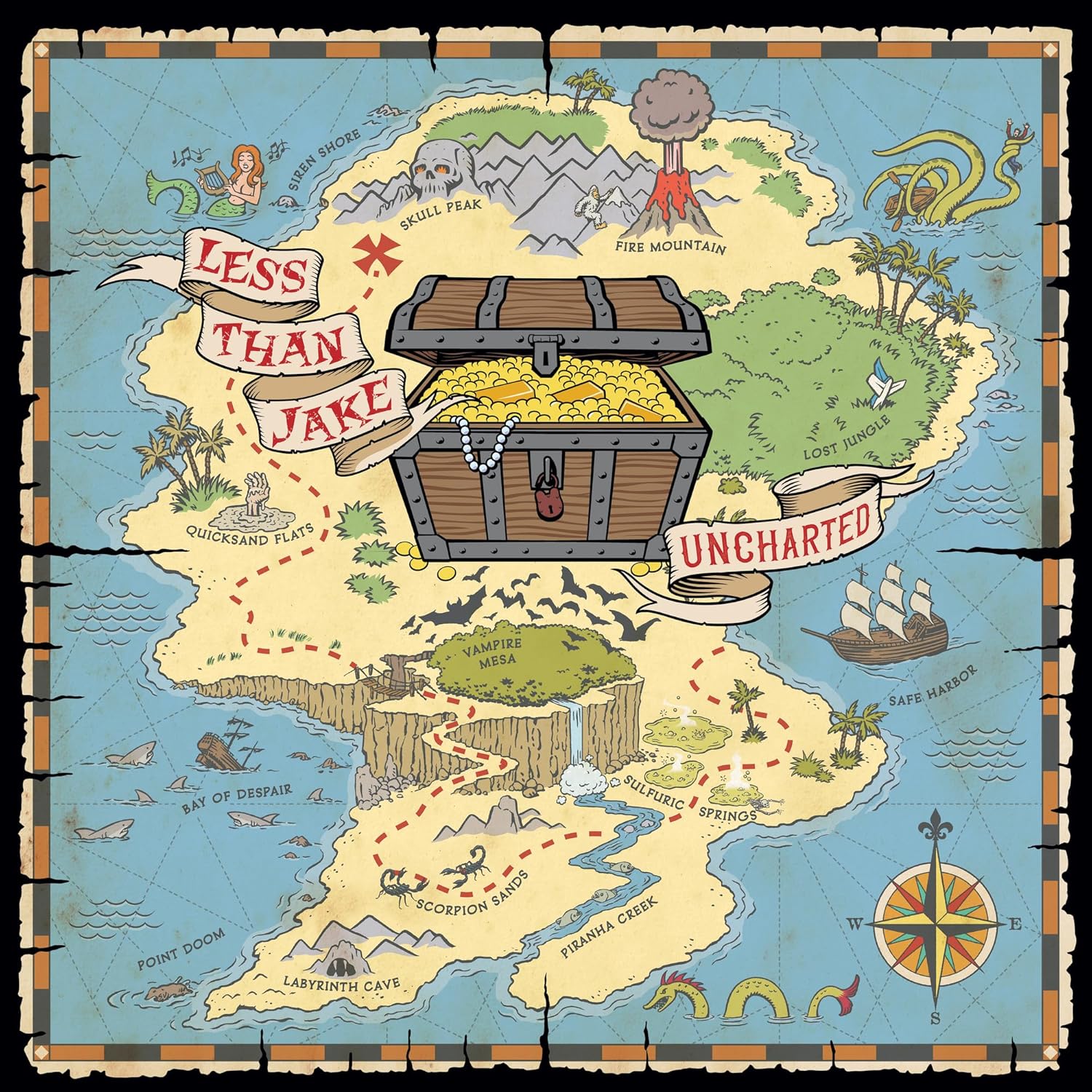 LP - Less Than Jake - Uncharted